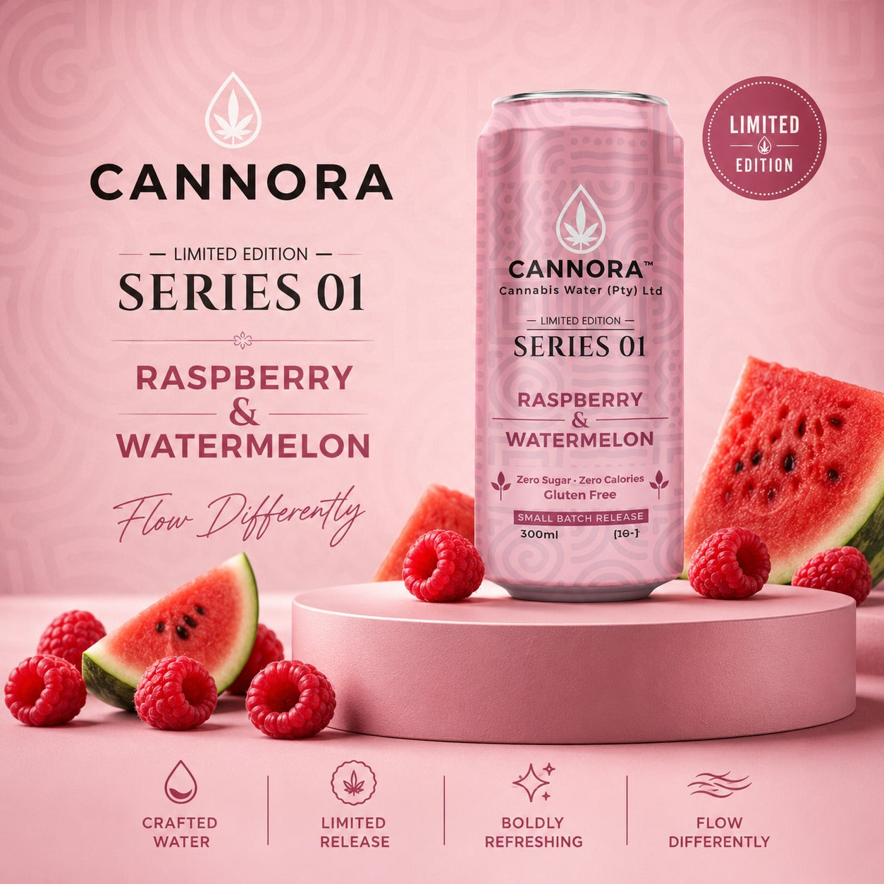 Raspberry & Watermelon 4-Pack (Limited Edition)